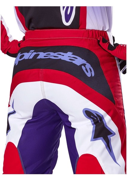 Fluid Wurx Kros Motosiklet Pantolonu Mavi Kırmızı fırsatları