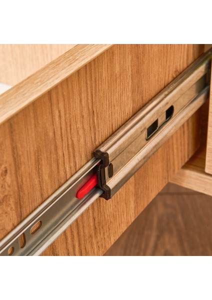 Newham Tv Ünitesi - Karina Meşe / Natürel - 53X43X170 cm