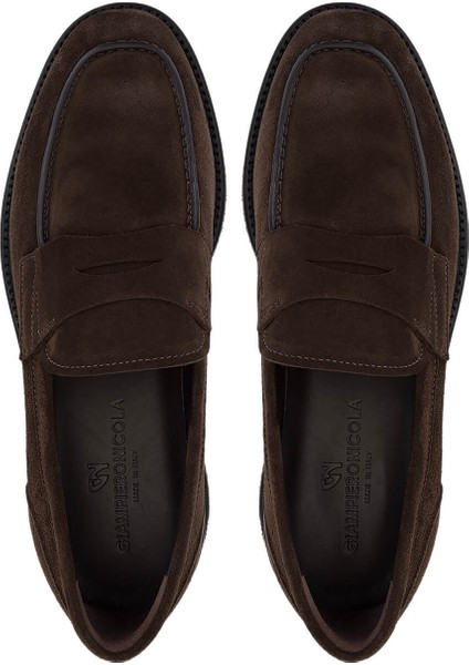 Erkek Hakiki Deri Kahverengi Casual Ayakkabı 664 E434106B Erk Ayk SK25-26 T.moro indirimleri