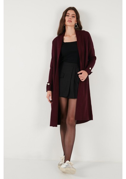 % 100 Akrilik Triko Örme Uzun Hırka Bayan Hırka 4615212 modelleri
