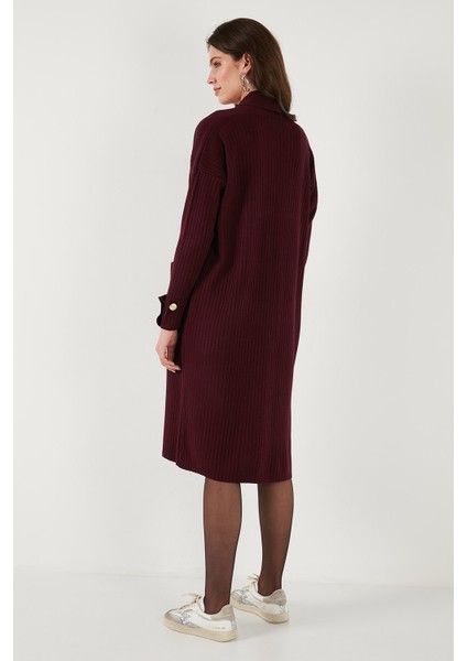 % 100 Akrilik Triko Örme Uzun Hırka Bayan Hırka 4615212