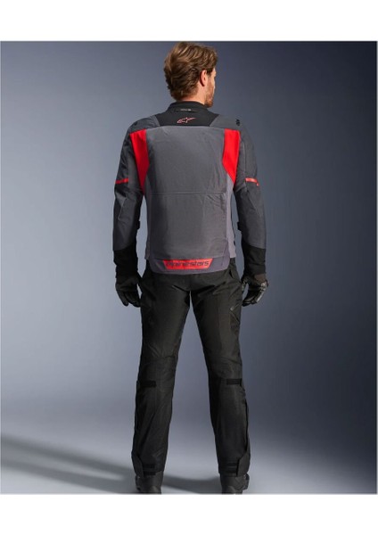 St-2 Air Korumalı Motosiklet Montu Gri Kırmızı Siyah fırsatları