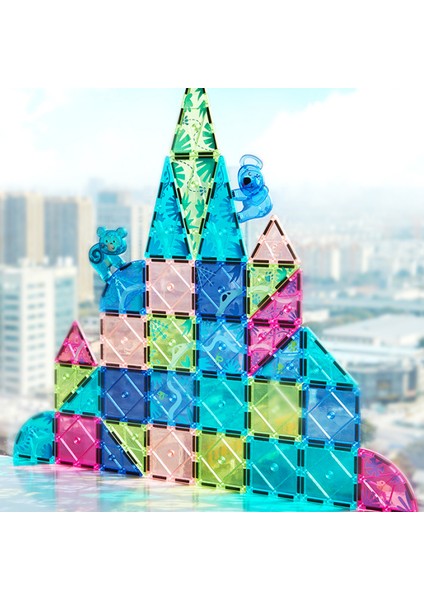 Renkli Magnetic Tiles - Sihirli Orman indirimleri
