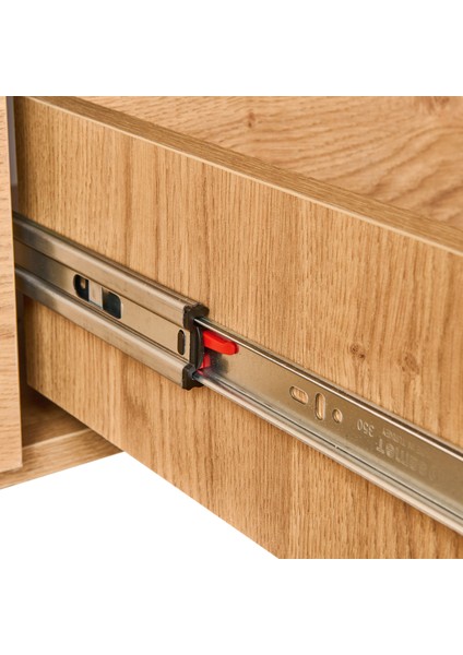 Newham Konsol - Karina Meşe / Natürel - 82X45X170 cm indirimleri