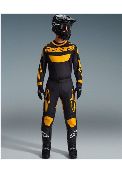 Racer Riway Off-Road Motosiklet Jerseyi Sarı Siyah modelleri