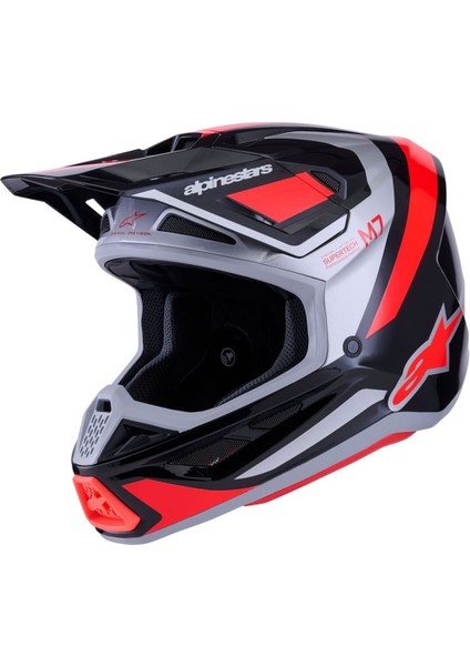 Sm7 Rıs Off-Road Kaskı Sarı Gümüş