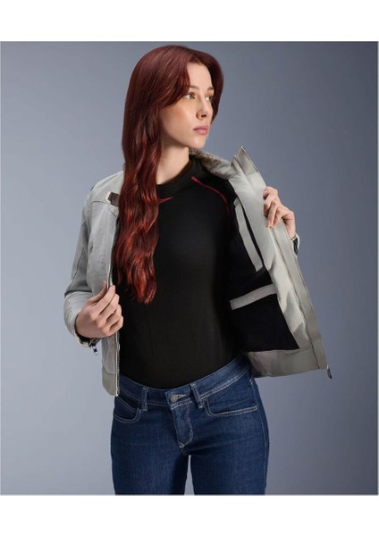 Stella Circal-1 Air Korumalı Kadın Motosiklet Montu Gri Mavi fırsatları