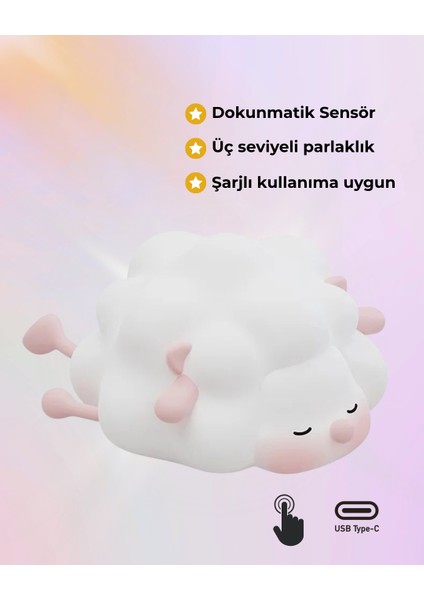 Silikon Koyun Gece Lambası fiyatları
