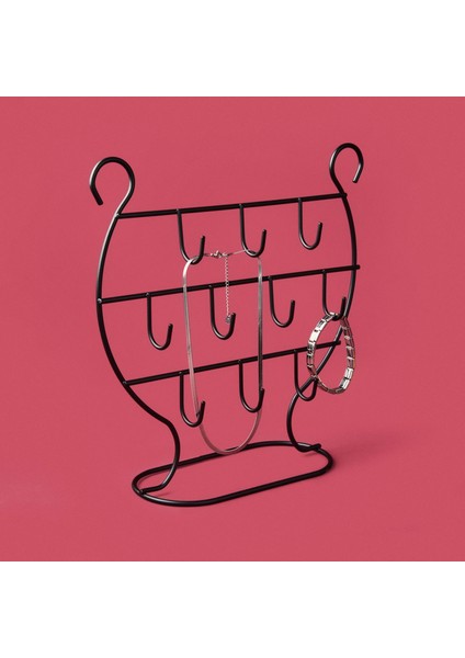 Dekoratif Takı Standı - Siyah - 26 cm fiyatları