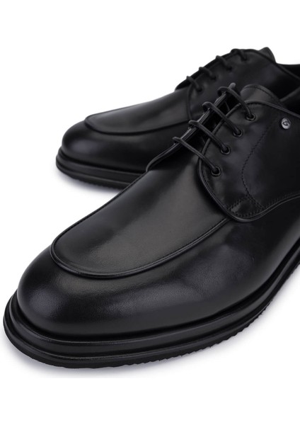 Erkek Hakiki Deri Siyah Klasik Ayakkabı 664 B43687A Erk Ayk SK25-26 Nero modelleri