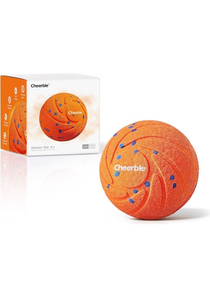 Akıllı İnteraktif Köpek Oyuncağı, Turuncu 7 X 7 X 7 Cm