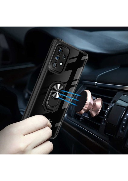 Galaxy A72 Kılıf Zıvo Mola Kapak-Lacivert fırsatları