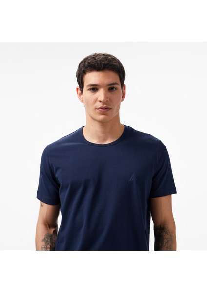 Erkek Lacivert T-Shirt V35009T.4NV fırsatları