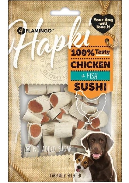 Hapki Suşi Tavuklu Ve Balıklı Köpek Ödülü 85 gr fiyatları