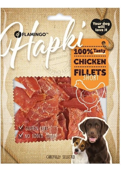 Hapki Chick'n Tavuk Parçalı Köpek Ödül Maması 170gr