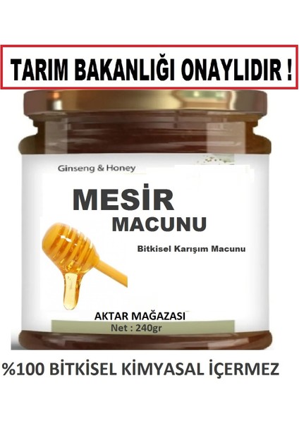 Multigold Ginseng'li Bitkisel Macun 240gr