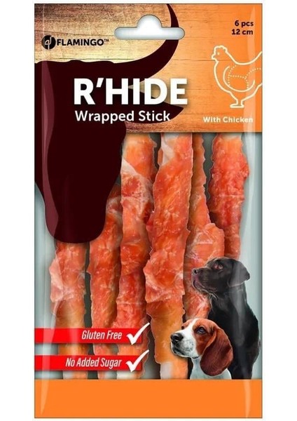 Flamingo Chicken Wrapped Tavuklu Burgu Çubuk Köpek Ödülü 70 gr 6 Adet fiyatları