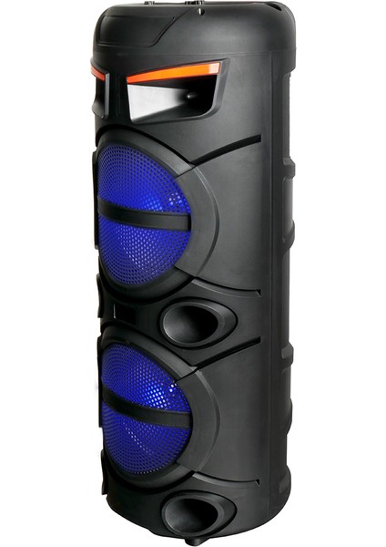Zıvo GD-2809 Dijital LED Göstergeli Fm Radyolu Mikrofonlu Rgb Tws Çift 8 Inç Stereo Bass Kablosuz Ka fiyatları