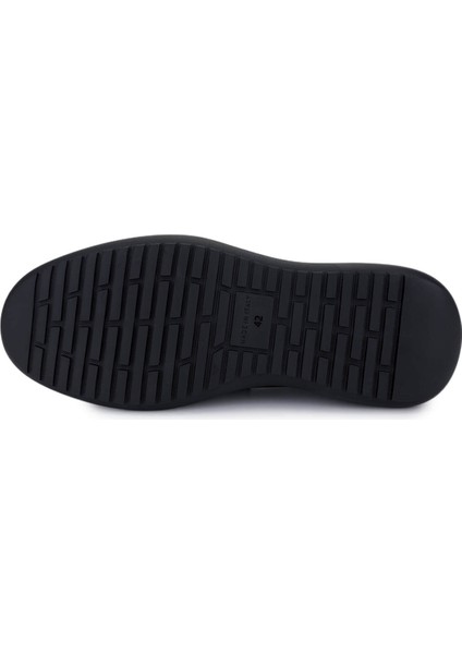 Erkek Hakiki Deri Siyah Casual Ayakkabı 664 46202A Erk Ayk SK25-26 Nero fırsatları