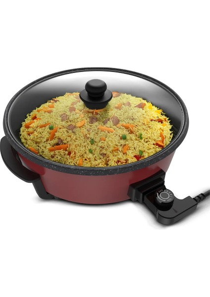 K2101 Tavazade Çok Amaçlı Pizza Tava Kırmızı modelleri