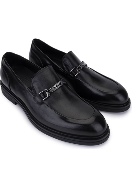 Erkek Hakiki Deri Siyah Casual Ayakkabı 664 46506A Erk Ayk SK25-26 Nero fiyatları