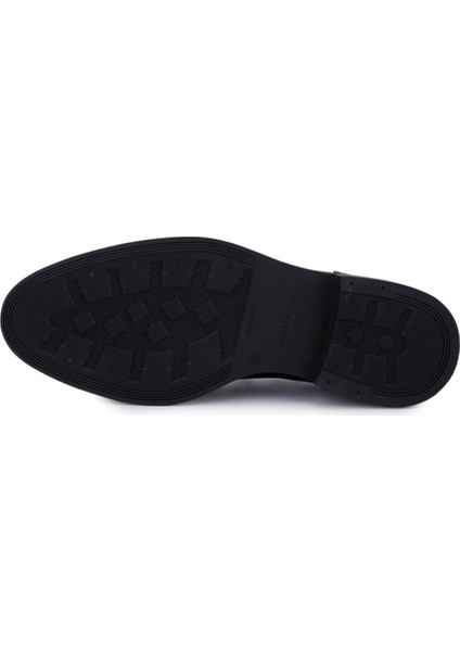 Erkek Hakiki Deri Siyah Casual Ayakkabı 664 46506A Erk Ayk SK25-26 Nero fırsatları