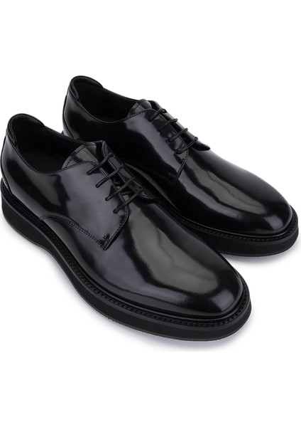 Erkek Hakiki Deri Siyah Casual Ayakkabı 664 E43491 Erk Ayk SK25-26 Nero fiyatları