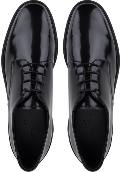 Erkek Hakiki Deri Siyah Casual Ayakkabı 664 E43491 Erk Ayk SK25-26 Nero indirimleri