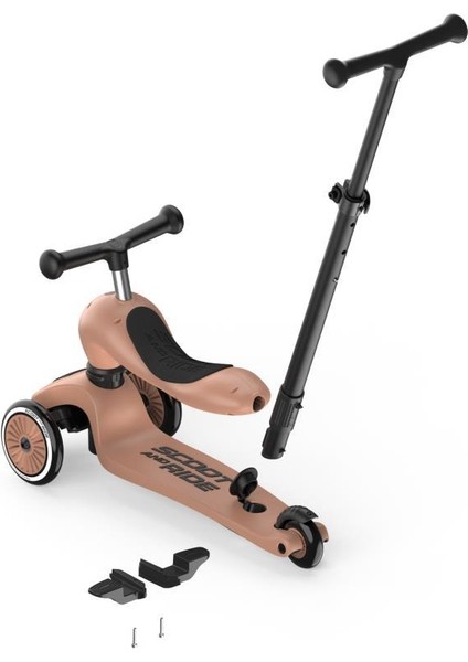 Push And Go Ebeveyn Kontrollü Çocuk Scooter Mocha 240527-00820 fiyatları