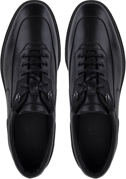 Erkek Hakiki Deri Siyah Casual Ayakkabı 664 D434109 Erk Ayk SK25-26 Nero indirimleri