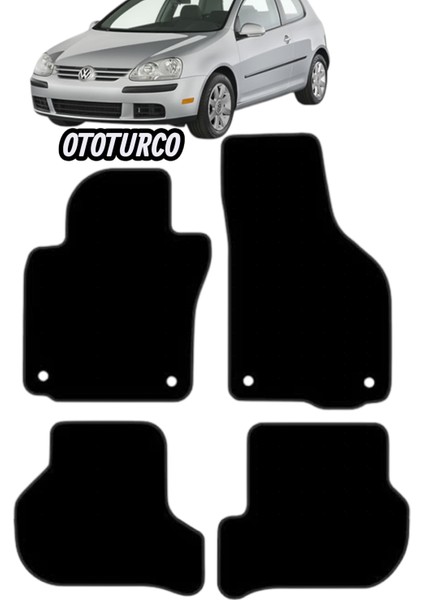 Vw Golf 5 (2004-2009)UYUMLU Ototurco Velur Halı Paspas