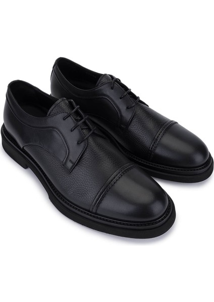 Erkek Hakiki Deri Siyah Klasik Ayakkabı 664 39653 Erk Ayk SK25-26 Nero fiyatları