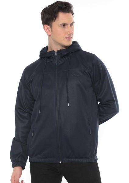 Erkek Kapüşon Fermuar Detaylı Softshell Eşofman Üstü fiyatları