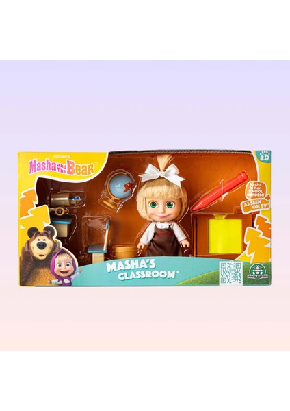 Maşa Figürlü Okul Oyun Seti 12 cm
