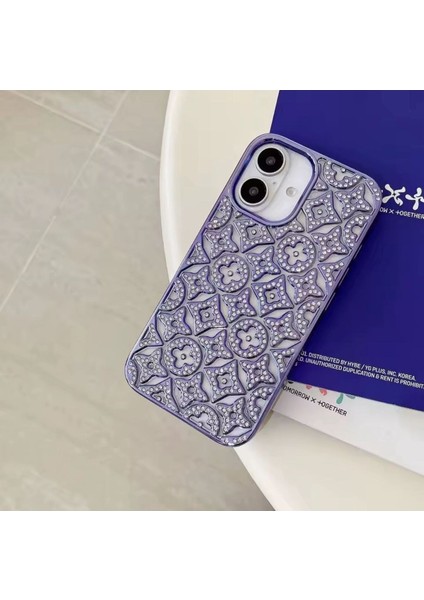 Iphone 14 Taşlı Kılıf.