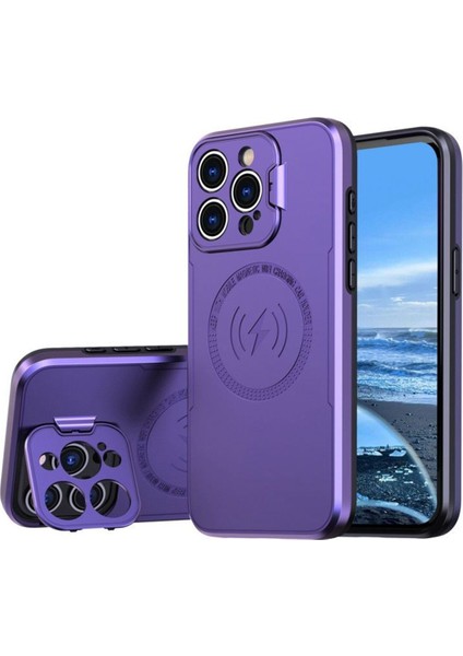 Iphone 15 Safe Özellikli Standlı Kılıf