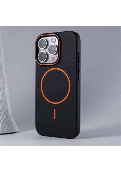 Iphone 16 Pro Süet Deri Kılıf