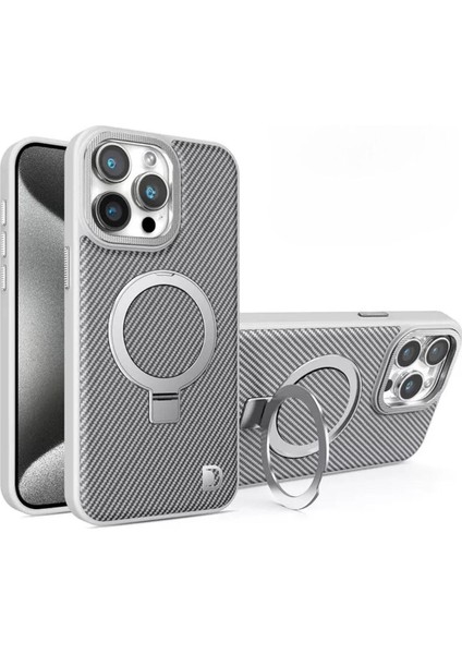 Iphone 15 Standlı Mage Safe Özellikli Kılıf