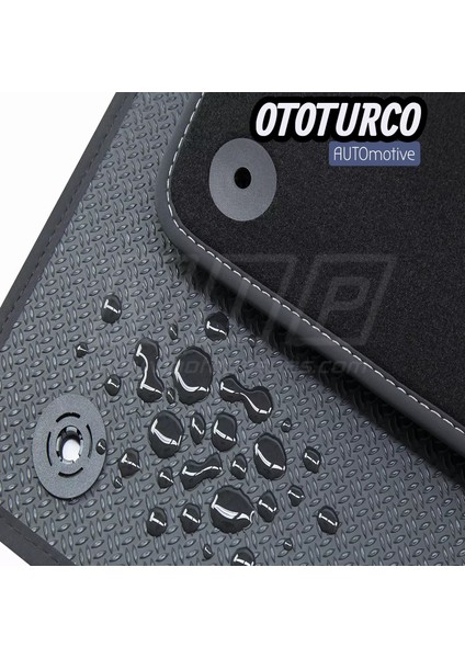Vw Golf 6 (2009-2013)UYUMLU Ototurco Velur Halı Paspas modelleri