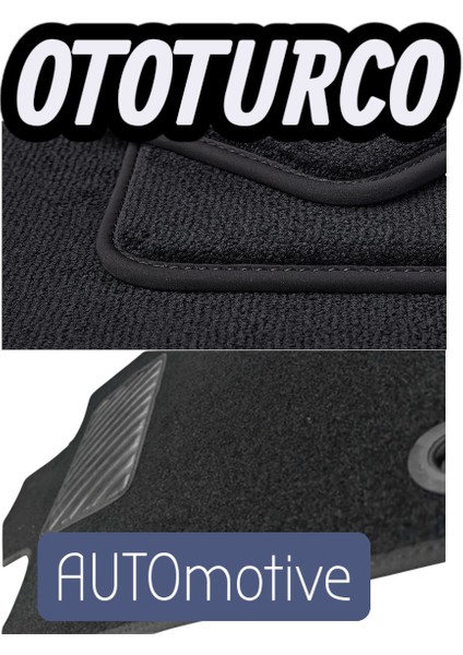 Vw Golf 6 (2009-2013)UYUMLU Ototurco Velur Halı Paspas