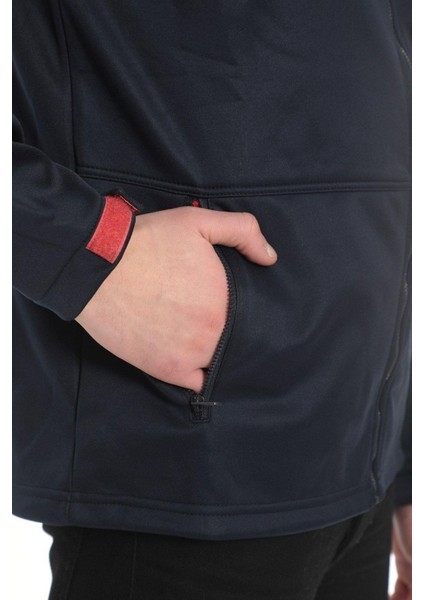 Erkek Fermuar Detaylı Softshell Eşofman Üstü indirimleri