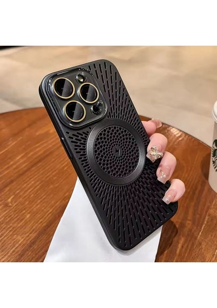 Iphone 15 Pro Max Fileli Mage Safe Özellikli Kılıf