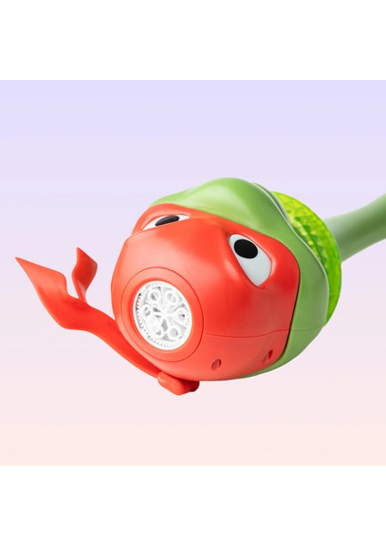 Nickdelodeon Genç Mutant Ninja Kaplumbağalar Raphael Bubble Wand modelleri
