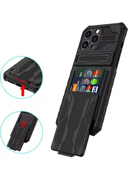 Iphone 13 Tank Kılıf(Stand ve Kartlık Özelliğine Sahip) fiyatları