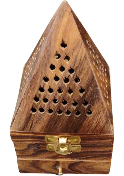 Mistisizm ve Zarafet: Piramit Şeklinde Ahşap Tütsülük