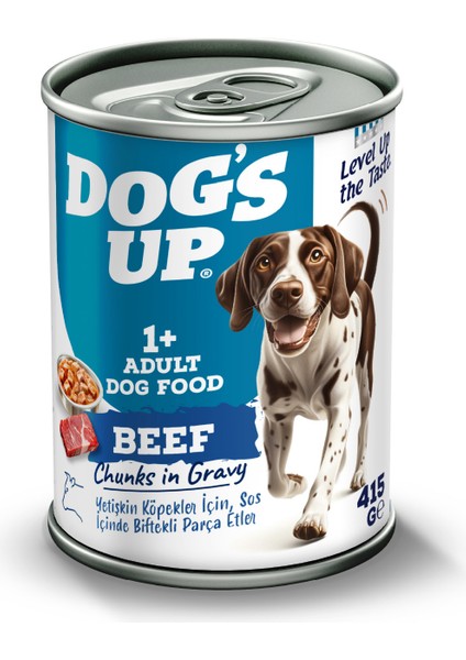 Dogs Up Yaş Yetişkin Köpek Maması Biftekli 415GR 36LI fiyatları