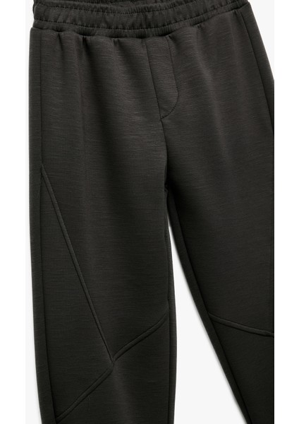 Viskon Karışımlı Cepli Basic Jogger Eşofman Altı modelleri