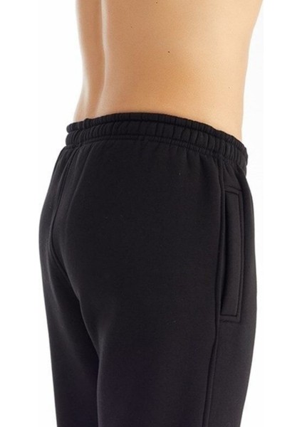 Üç Iplik Erkek Siyah Eşofman Altı 2149-10 fırsatları