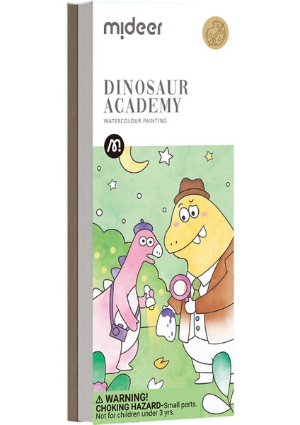 Sulu Boya Resim Seti - Dinozor Akademisi