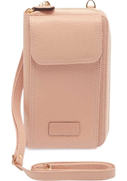 Pudra Hakiki Deri Kadın Çapraz Askılı Çanta - S23K1BC05810-S94